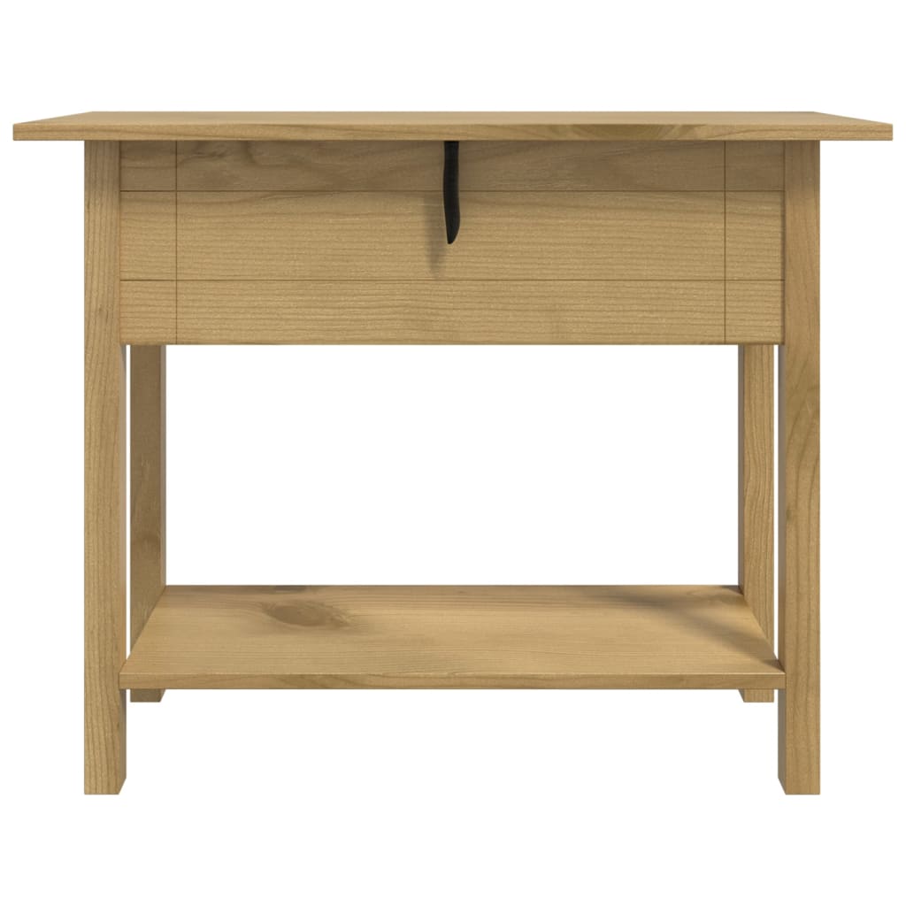 Table console en pin mexicain style Corona 90x34,5x73 cm