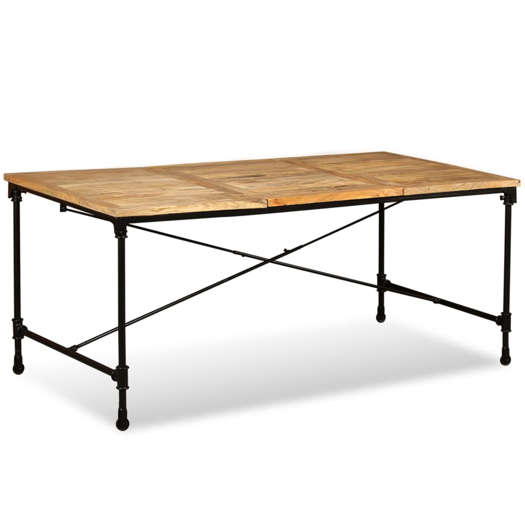 Eettafel 240 cm massief gerecycled hout