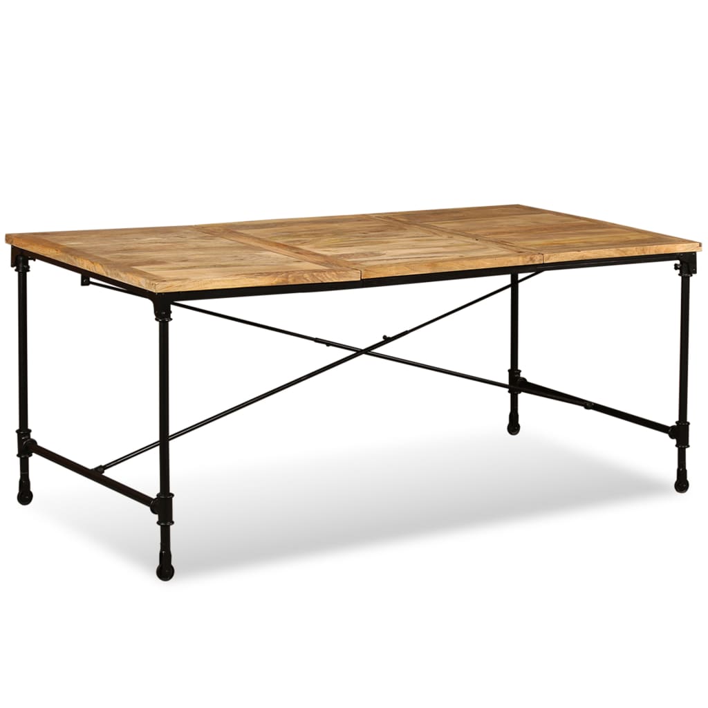 Eettafel 240 cm massief gerecycled hout