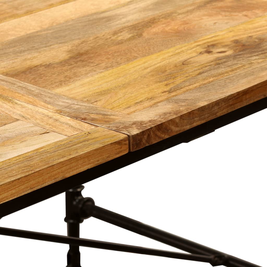 Eettafel 240 cm massief gerecycled hout