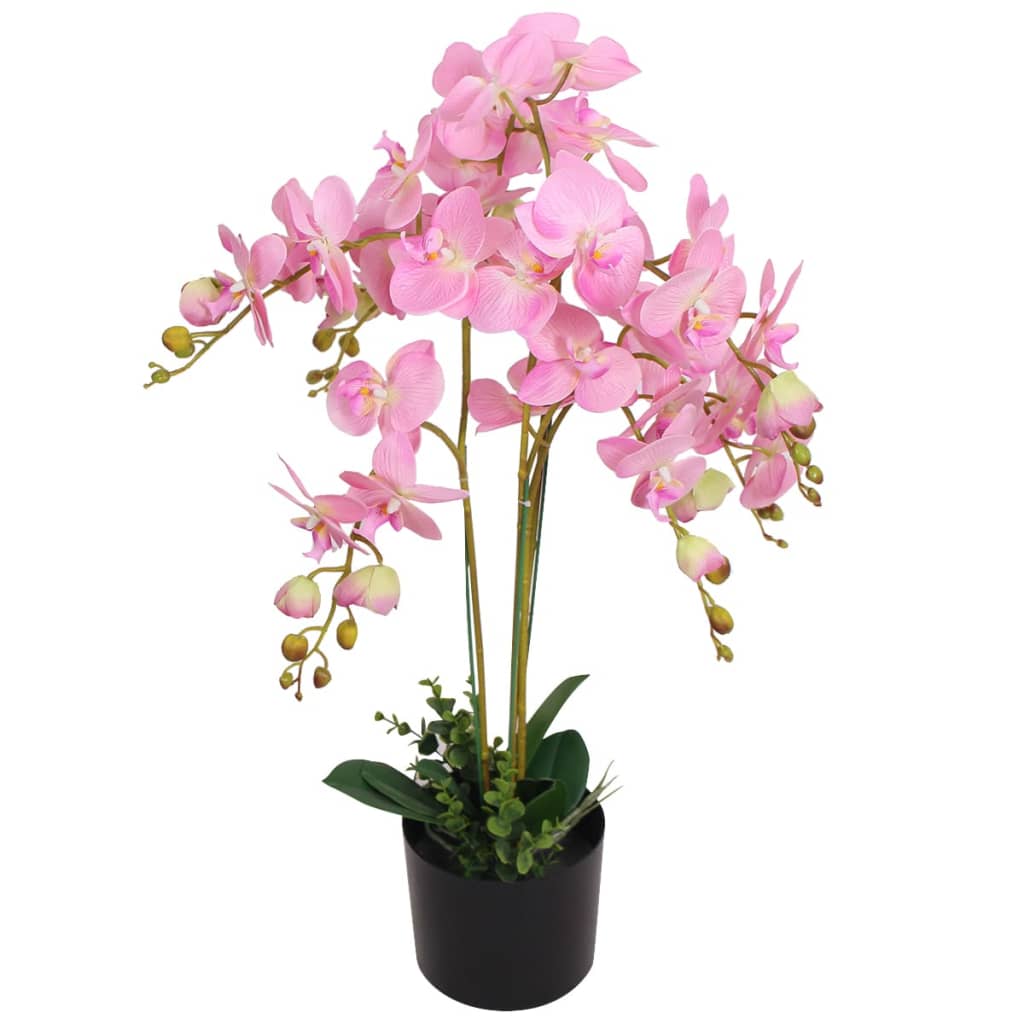 Plante d'orchidée artificielle avec pot 30 cm