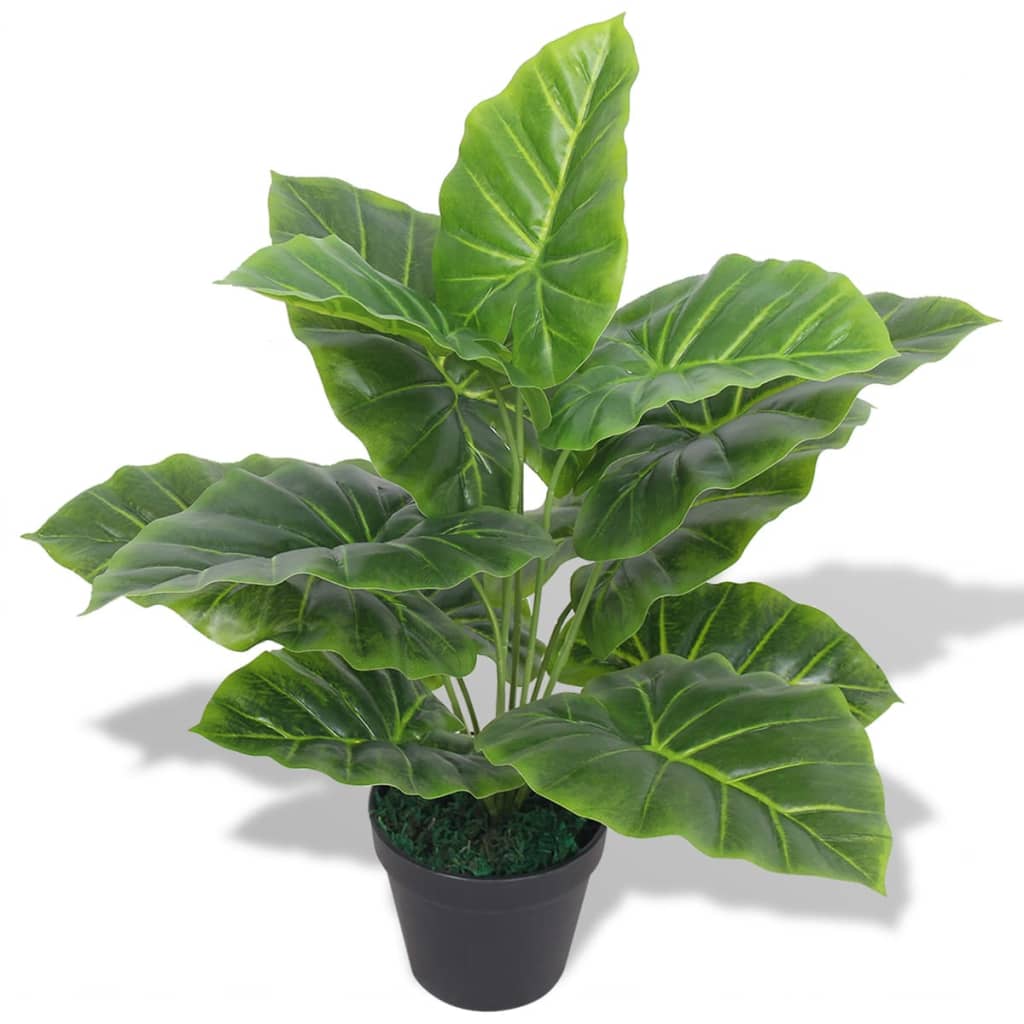 Kunst sanseveria plant met pot 90 cm groen