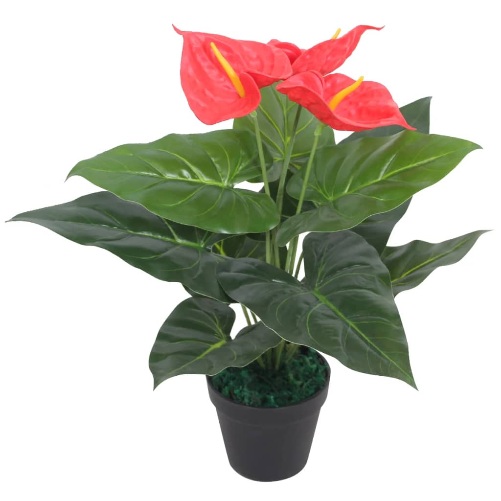 Kunst calla lelie plant met pot 85 cm