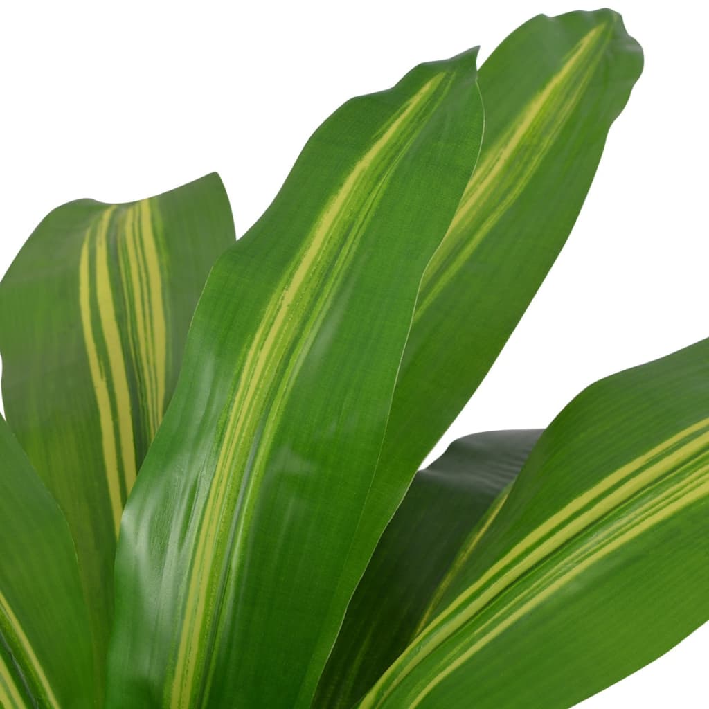 Kunst sanseveria plant met pot 90 cm groen