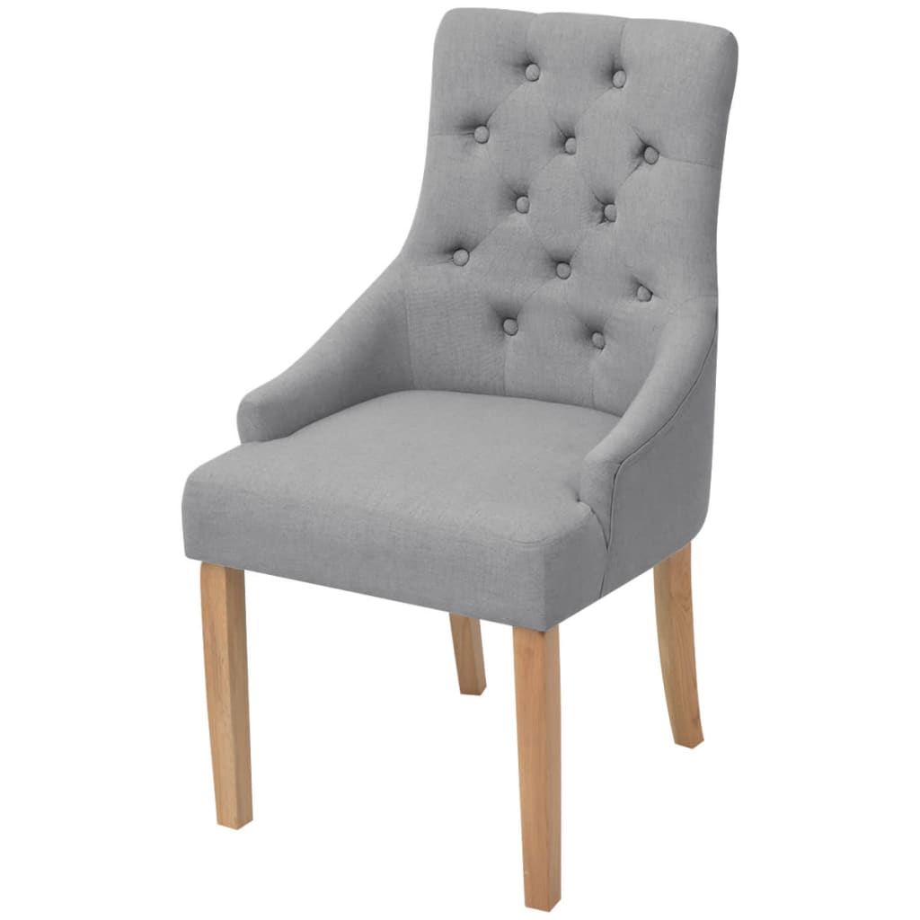 Eetkamerstoelen 2 st stof