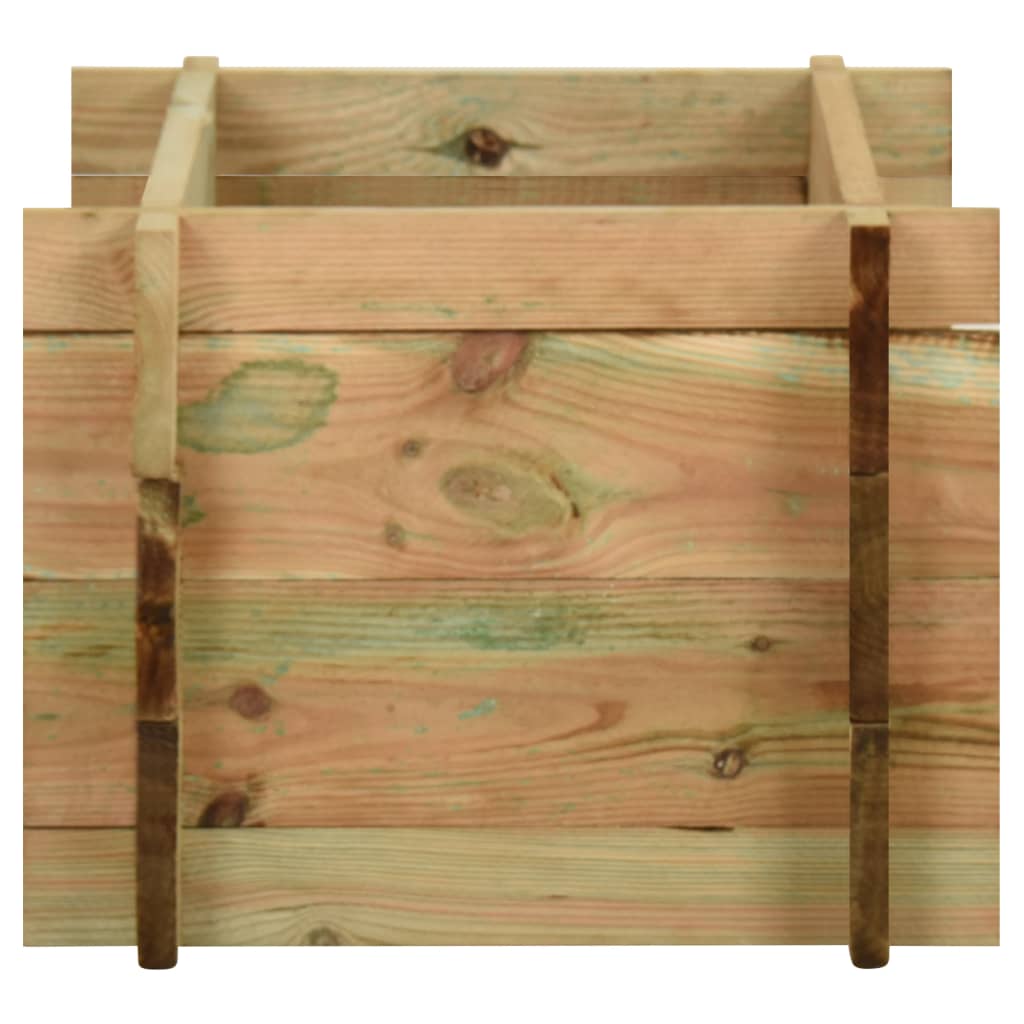 Jardinière 120 cm en bois de pin imprégné