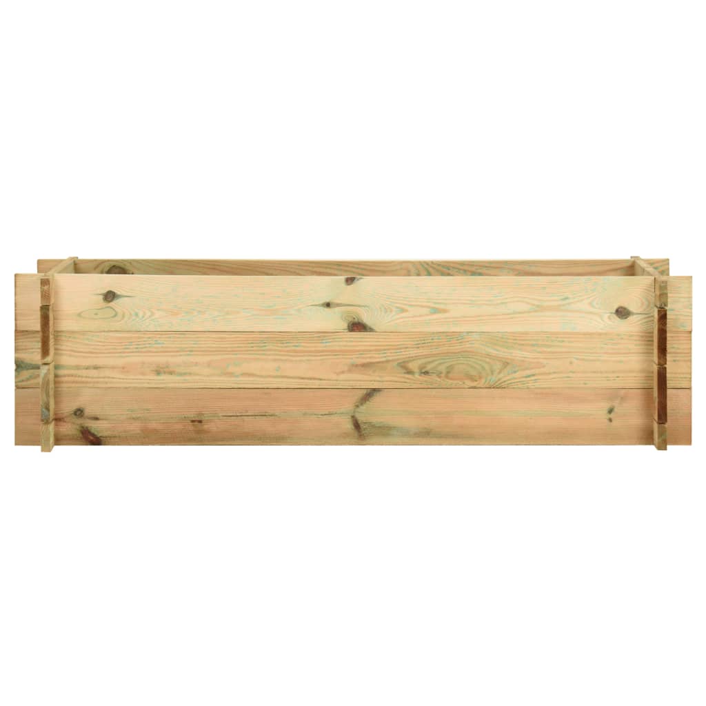 Jardinière 120 cm en bois de pin imprégné