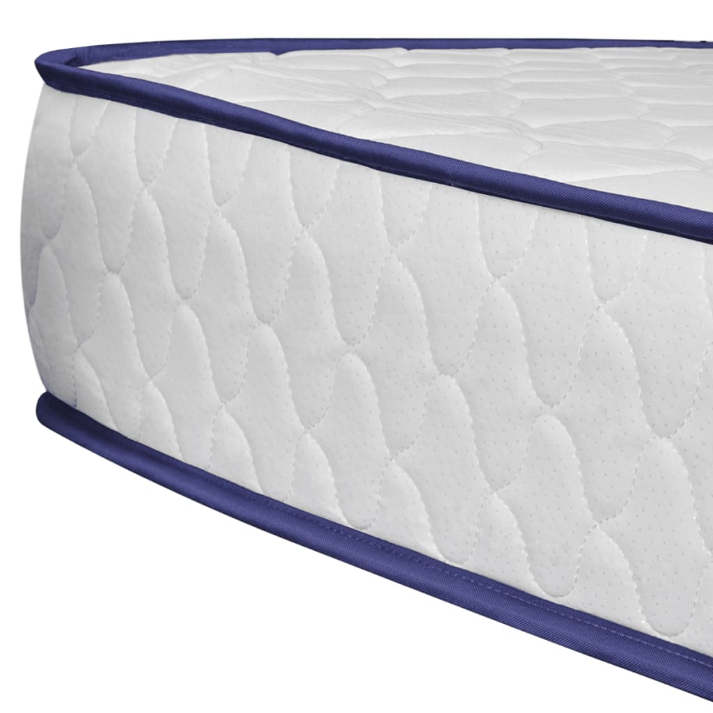 Bed met traagschuim matras grenenhout Corona-stijl 160x200 cm