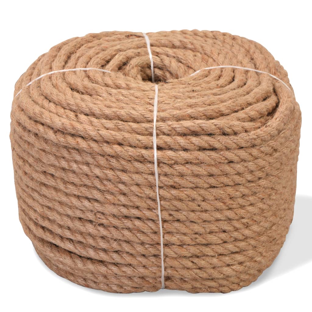 Touw 25 m lang 36 mm dik jute