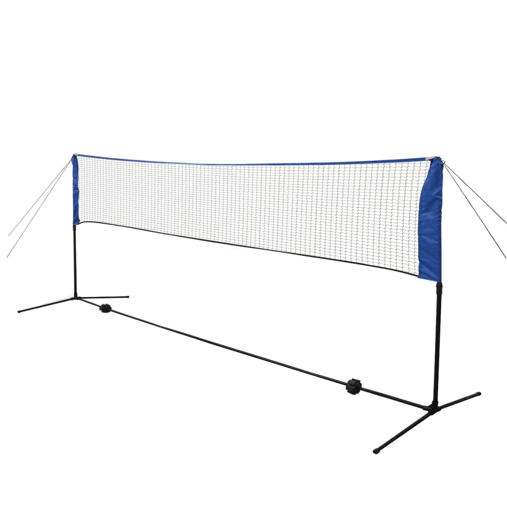 Filet de badminton avec volants 300x155 cm