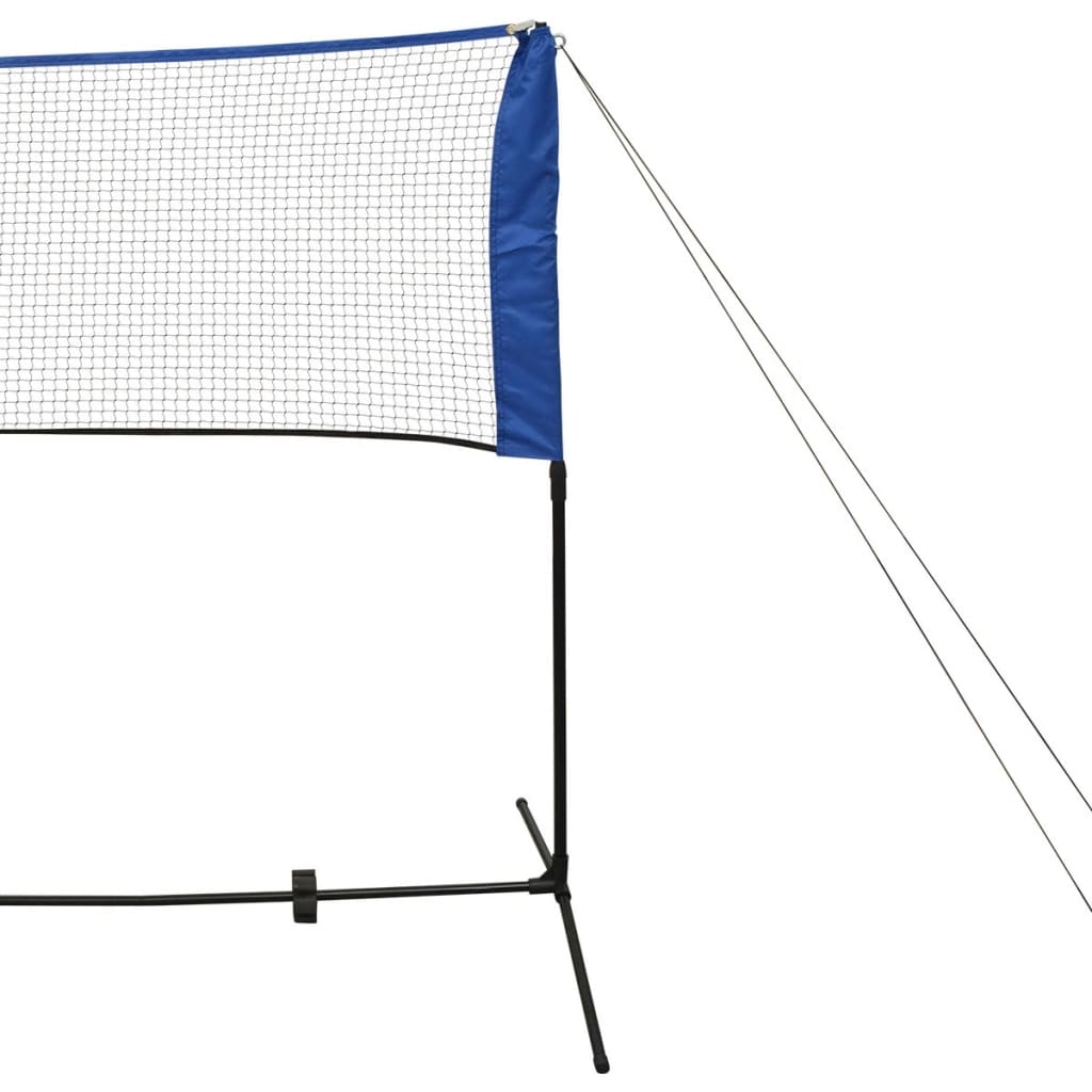 Filet de badminton avec volants 300x155 cm