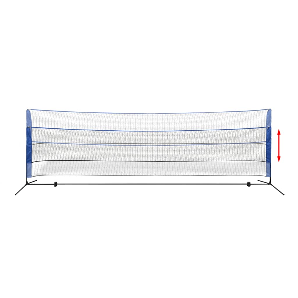 Badminton net met shuttles 300x155 cm