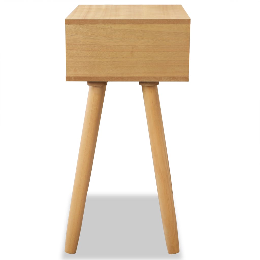 Tables de chevet 2 pcs 40x30x61 cm en bois de pin massif