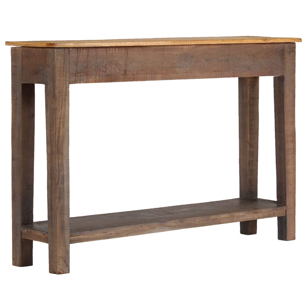 Table console style vintage 118x30x80 cm bois massif