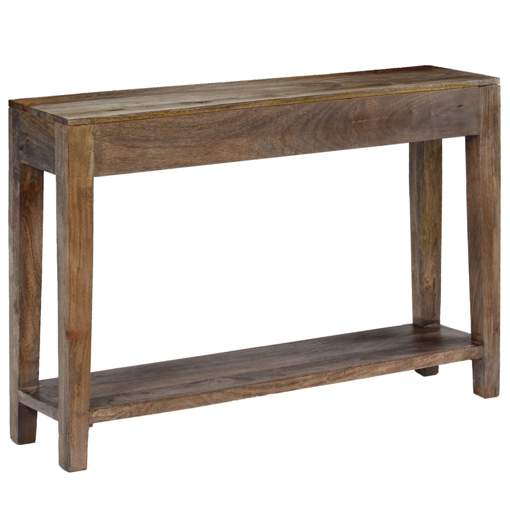 Table console style vintage 118x30x80 cm bois massif