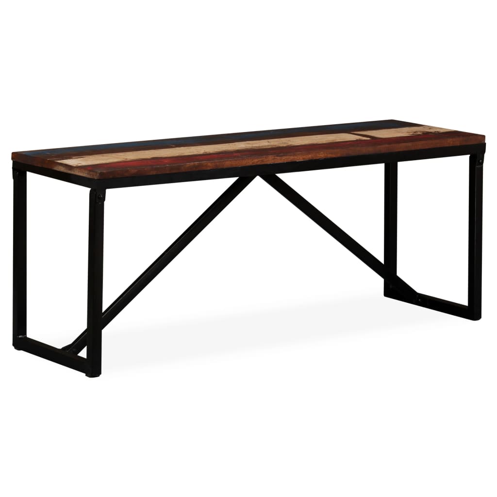 Banc 110x35x45 cm en manguier massif