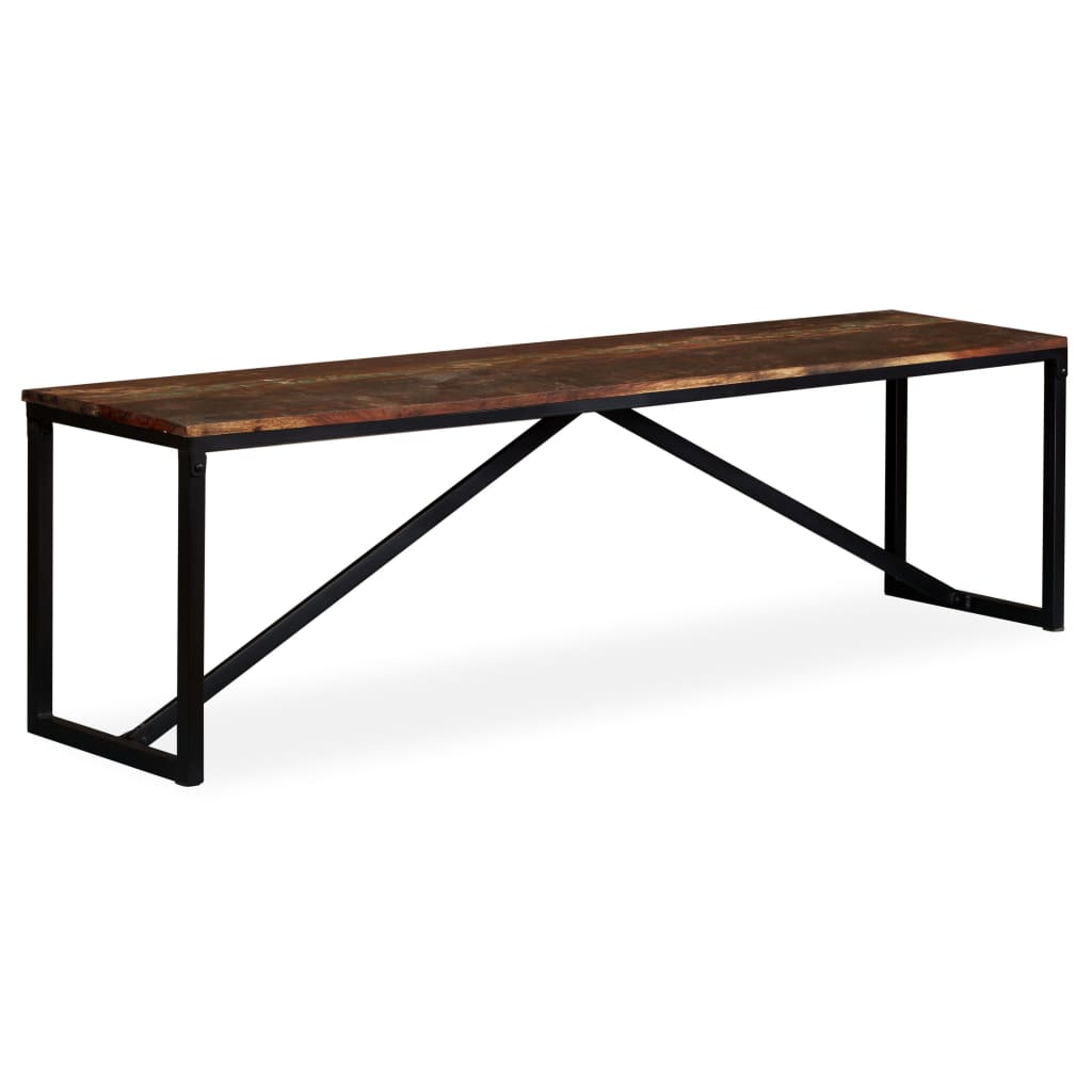 Banc 110x35x45 cm en manguier massif