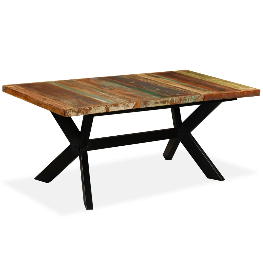 Table à manger 200x100x75 cm en bois de manguier massif