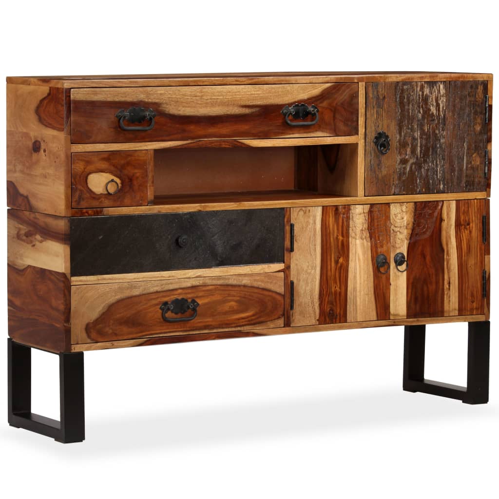 Buffet 115x30x80 cm en bois de Sesham massif