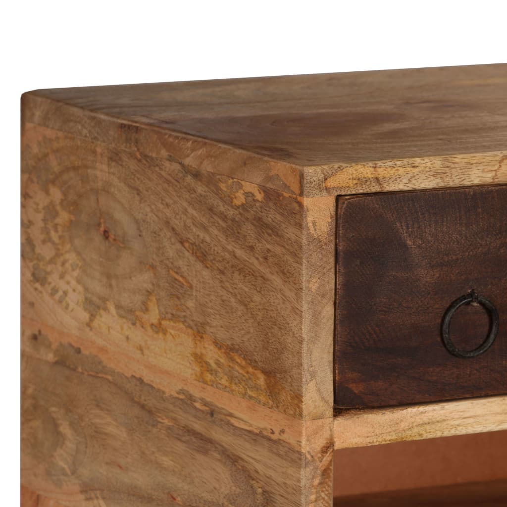 Buffet 100x30x130 cm en bois de manguier massif