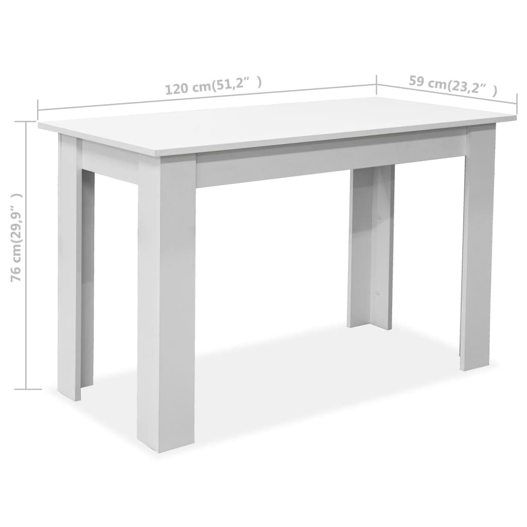 Eettafel en banken 3 st bewerkt hout eikenkleurig