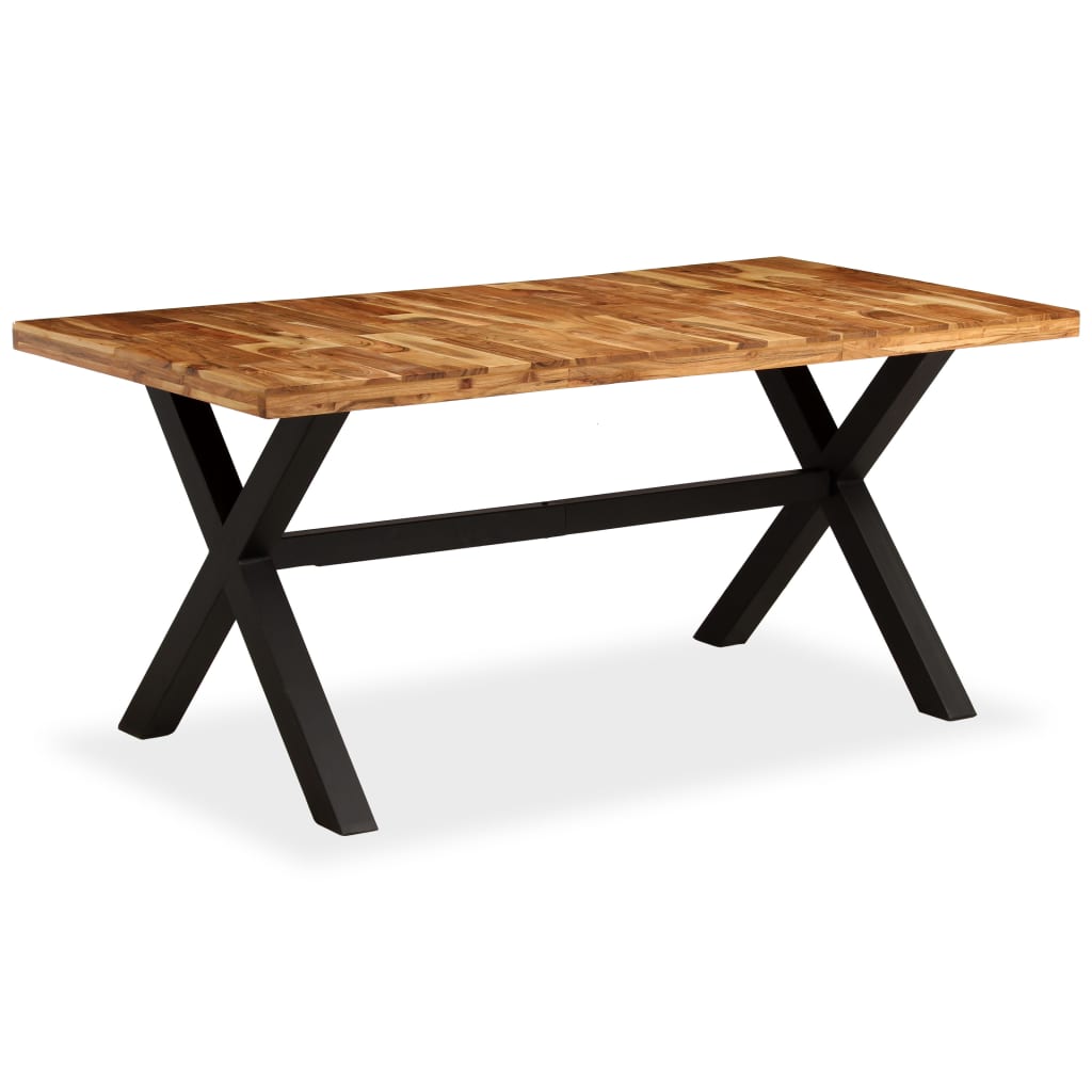 Table à manger 180x90x76 cm acacia massif et bois de manguier