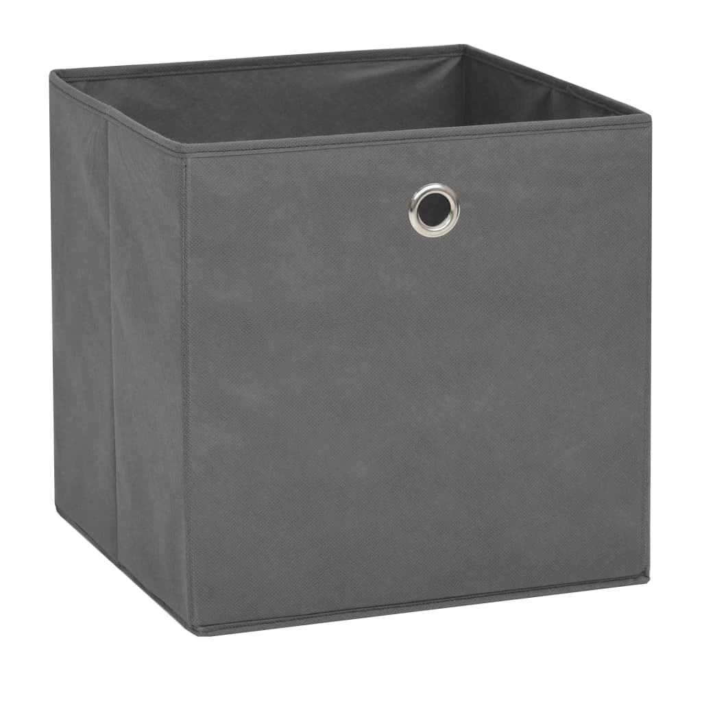 Opbergboxen 10 st 32x32x32 cm nonwoven stof