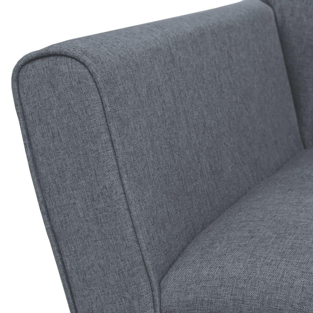 Fauteuil acier et tissu