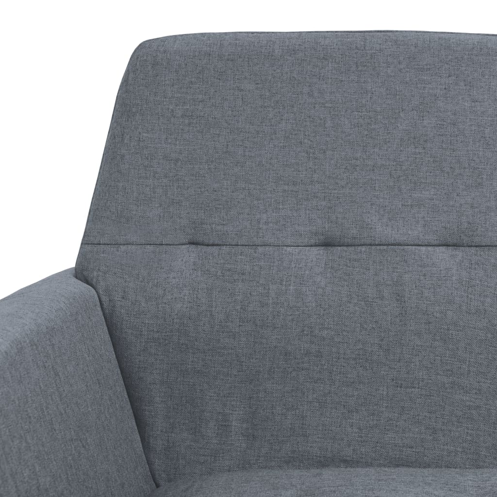 Fauteuil acier et tissu