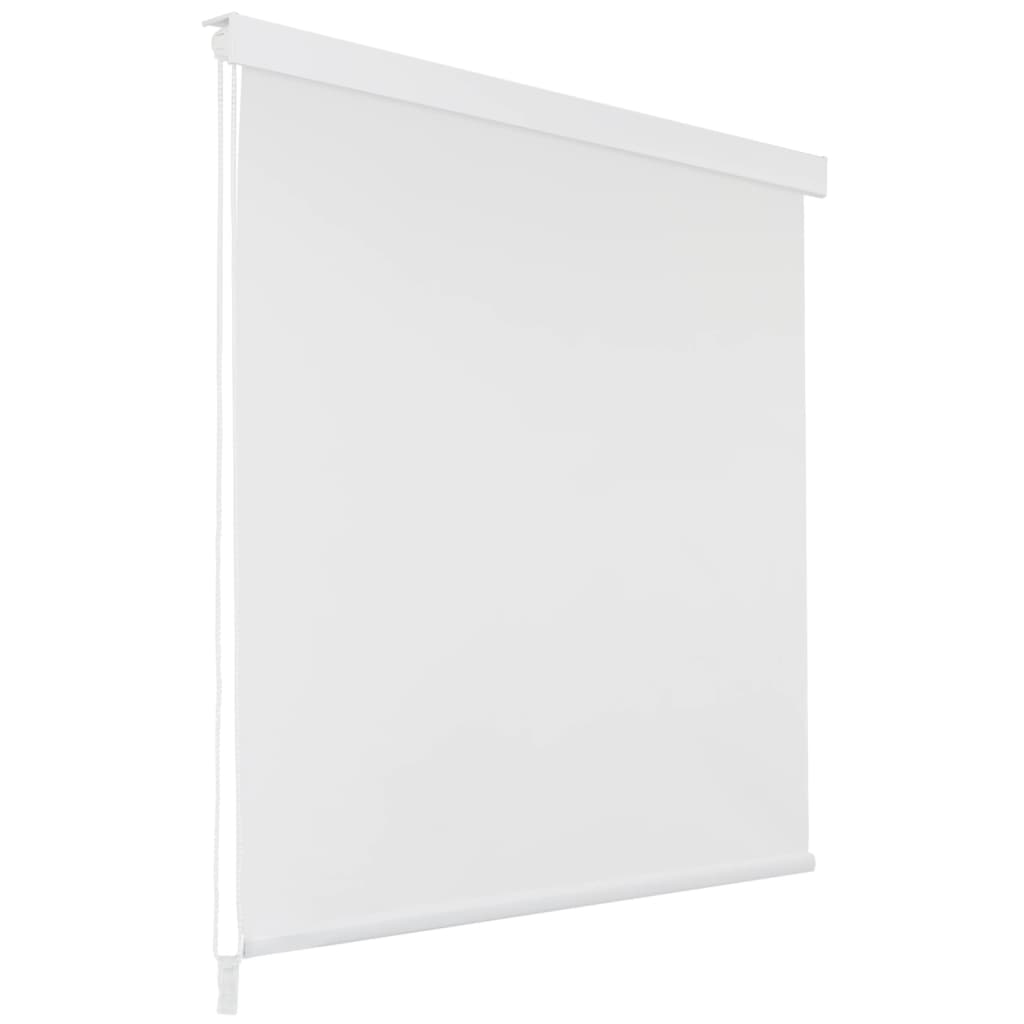 Store enrouleur pour douche 140x240 cm blanc