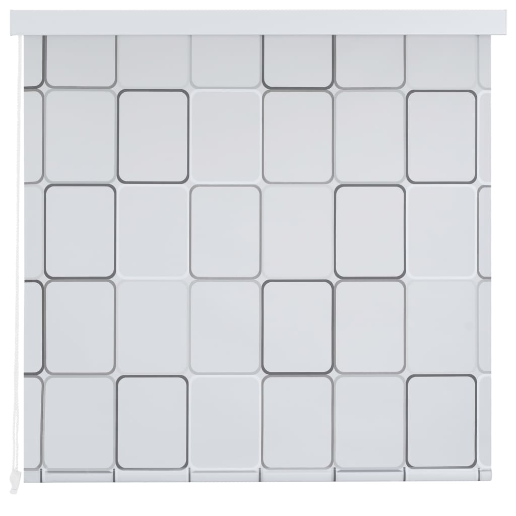 Store enrouleur pour douche 140x240 cm blanc