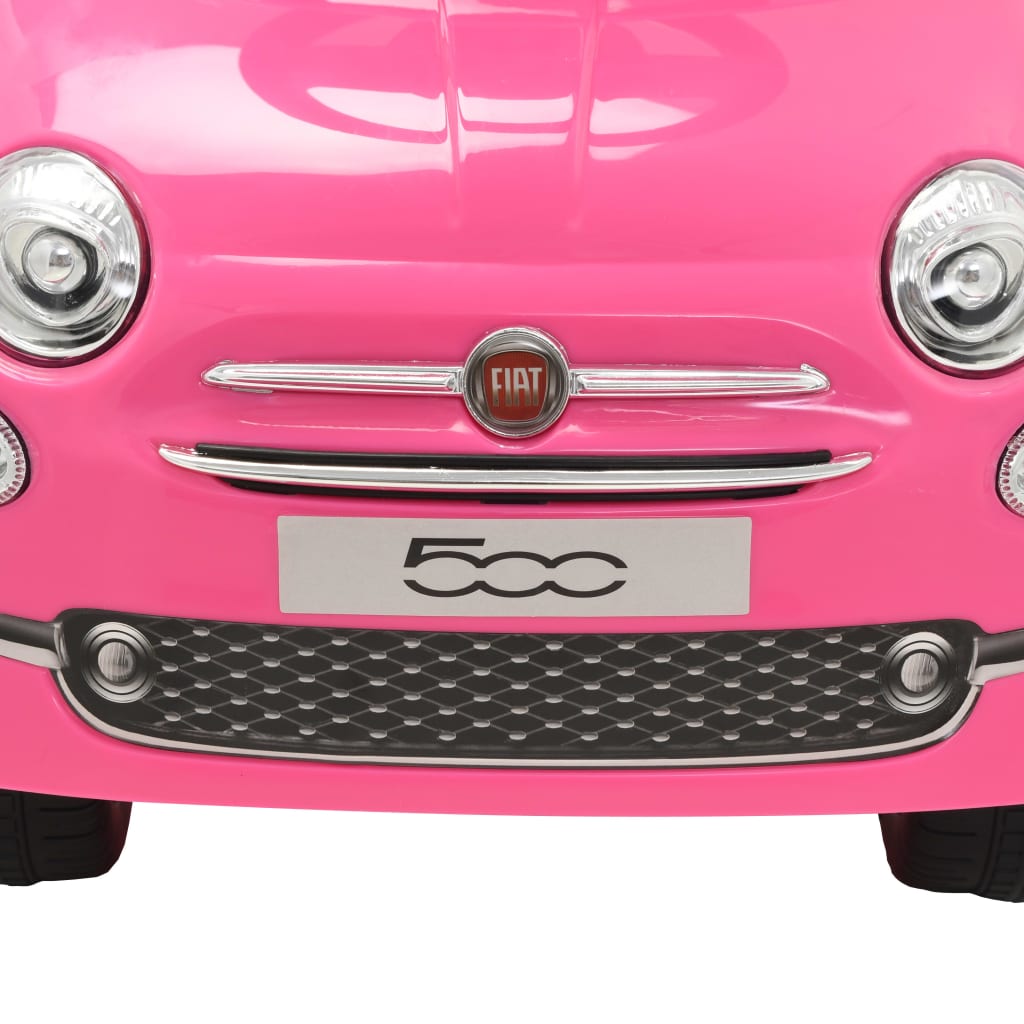 Loopauto Fiat 500 rood