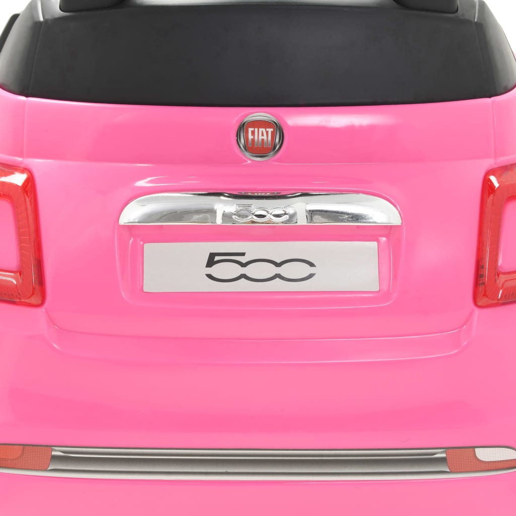 Loopauto Fiat 500 rood