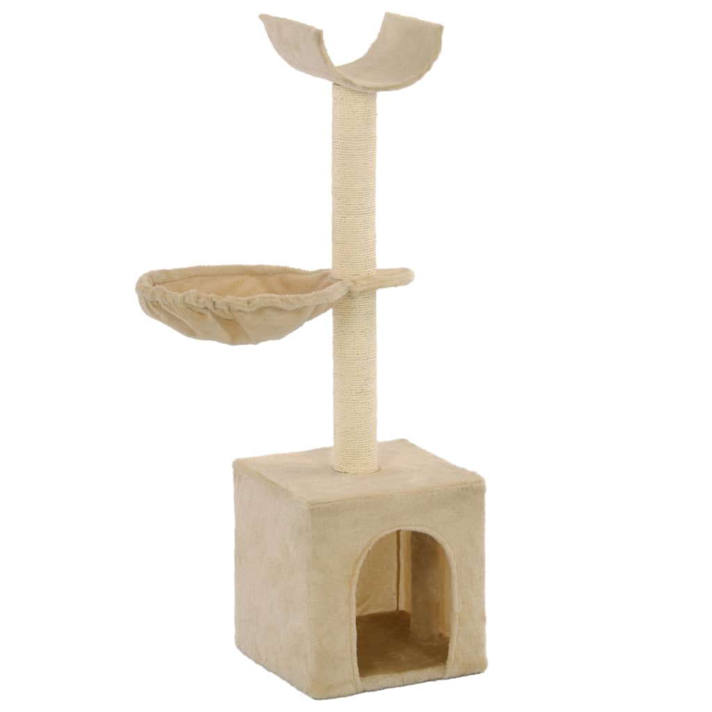 Arbre à chat en sisal, arbre à chat 105 cm