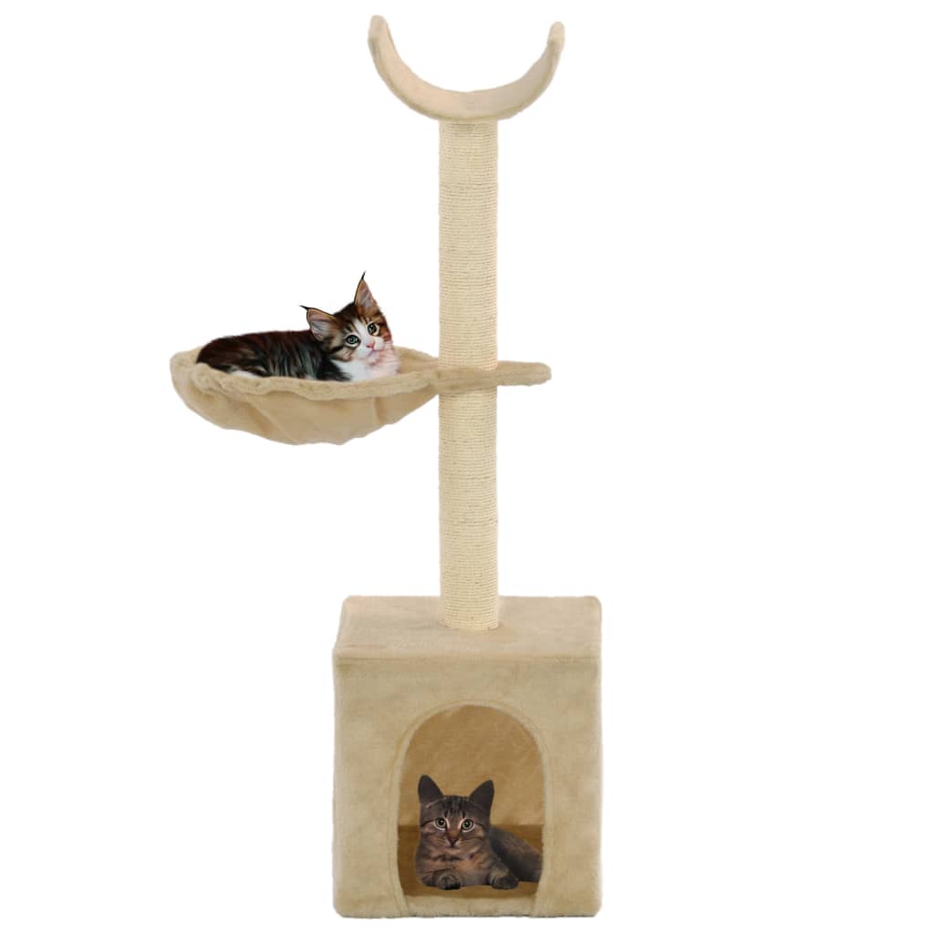 Arbre à chat en sisal, arbre à chat 105 cm