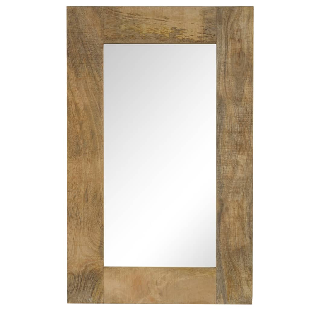 Miroir 50x80 cm en manguier massif