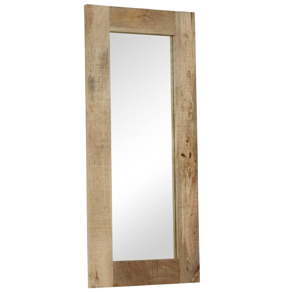 Miroir 50x80 cm en manguier massif