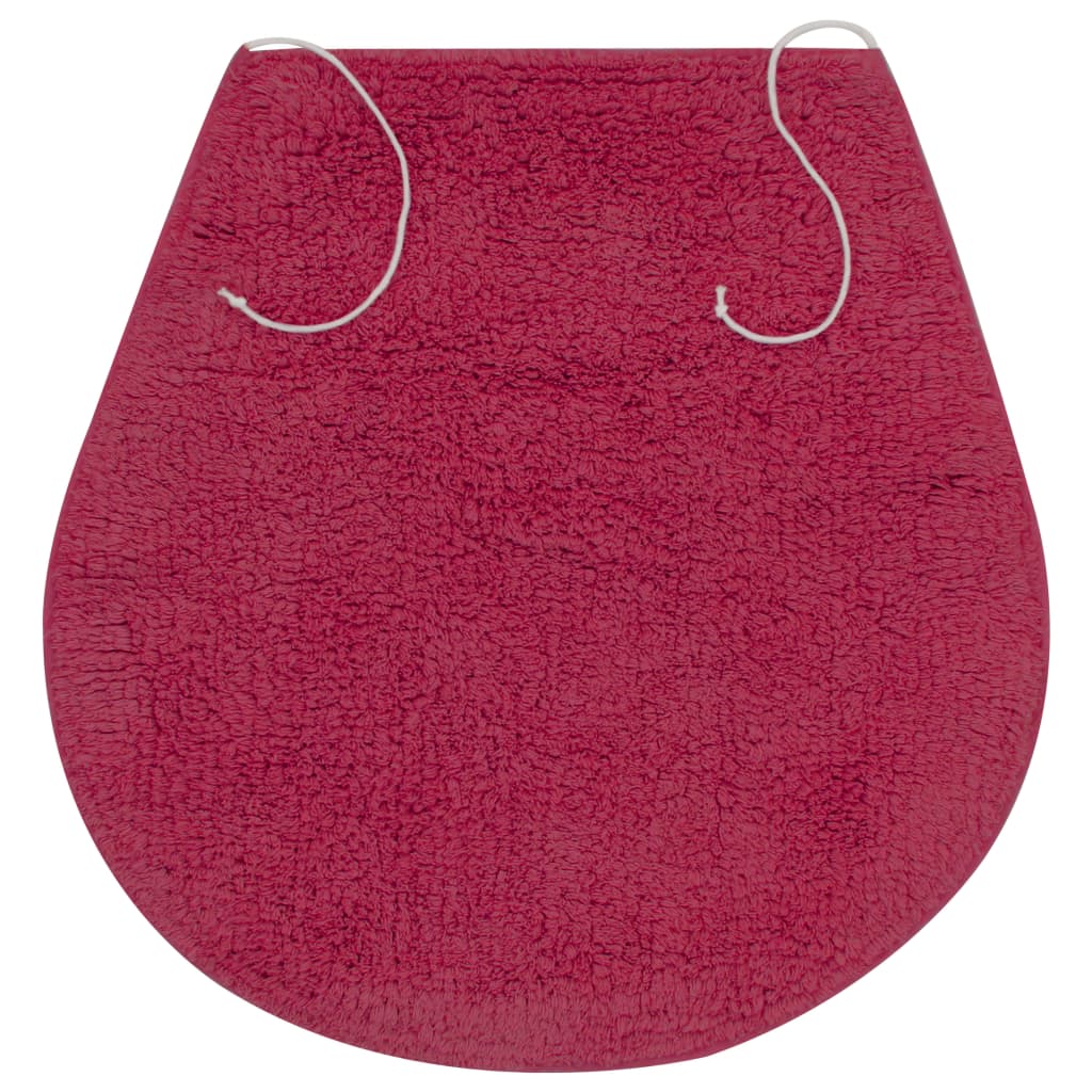 Set de tapis de bain tissu 3 pièces