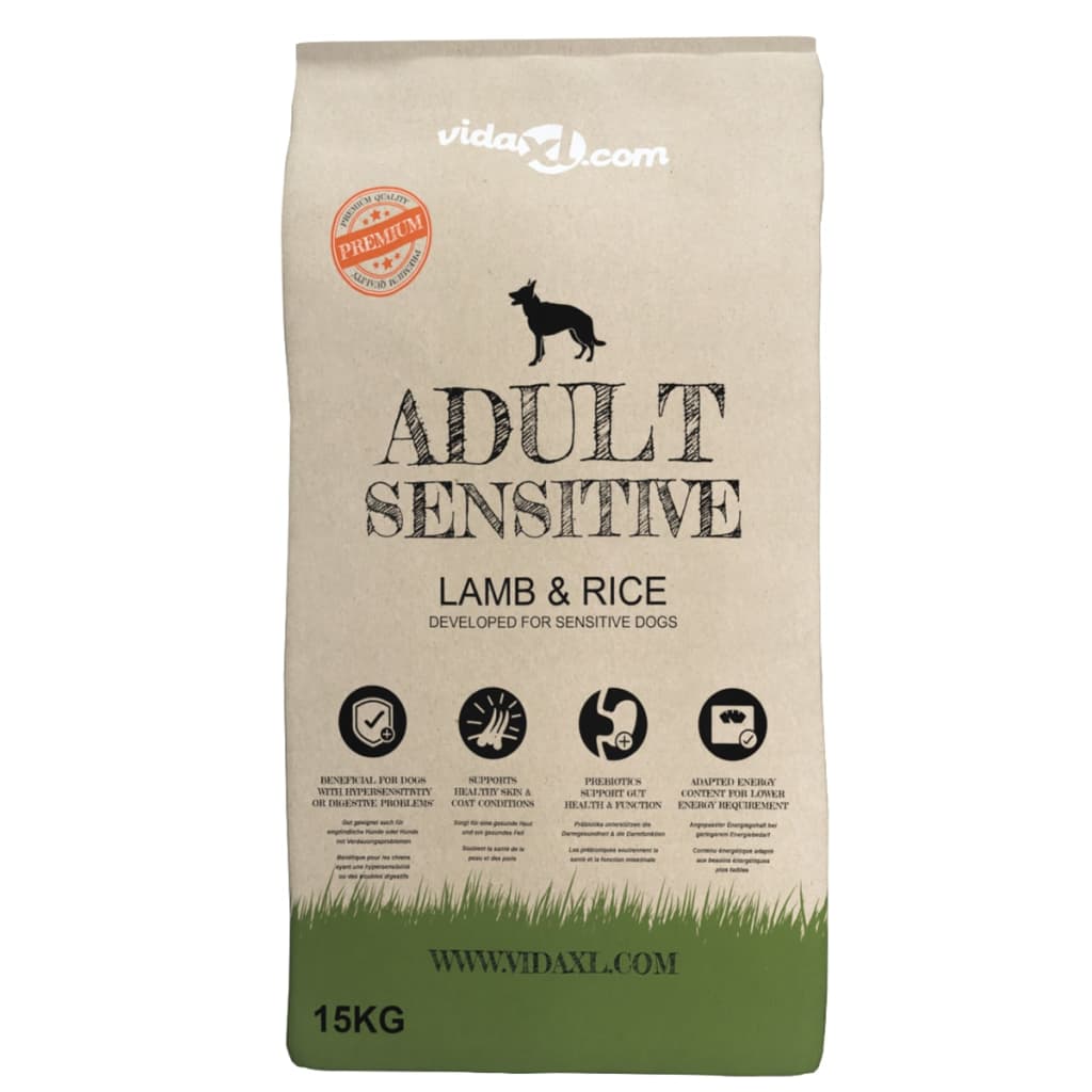 Nourriture premium pour chiens Maxi Adult Essence Bœuf &amp; Poulet 30 kg 2 pcs