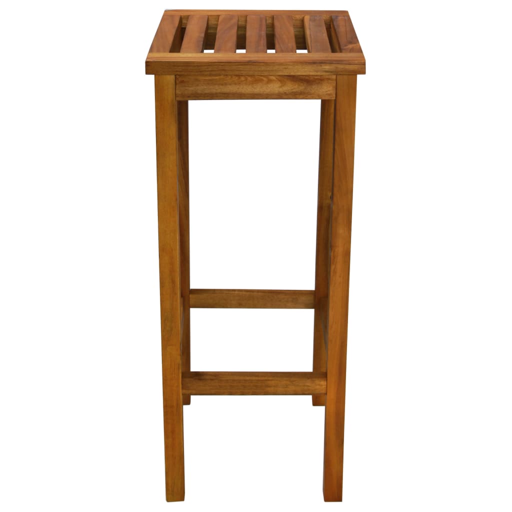 Tabourets de bar 8 pcs en bois d'acacia massif