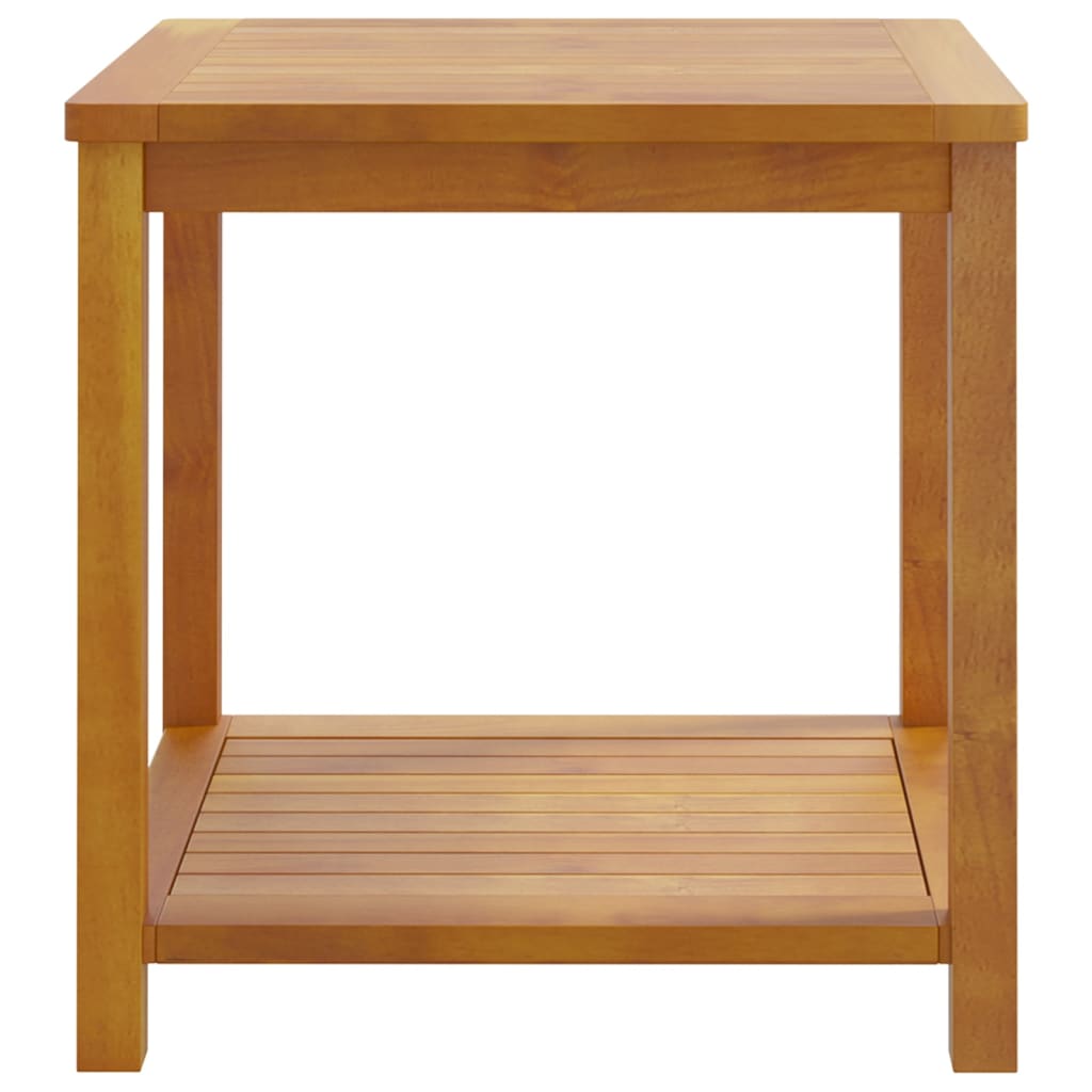 Table basse 60x60x45 cm en bois d'acacia massif