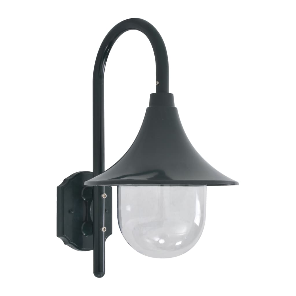 Tuin wandlamp E27 42 cm aluminium