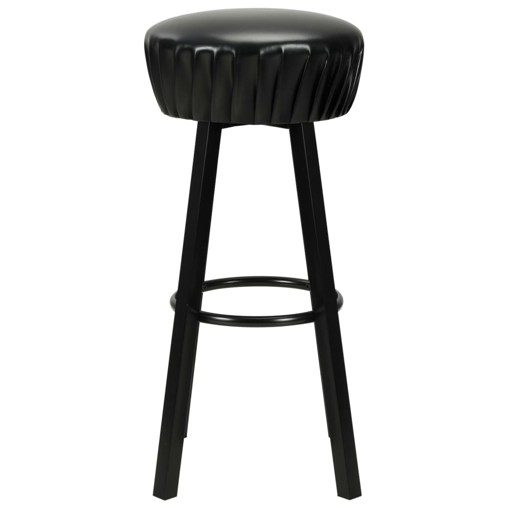 Barstoelen 2 st kunstleer