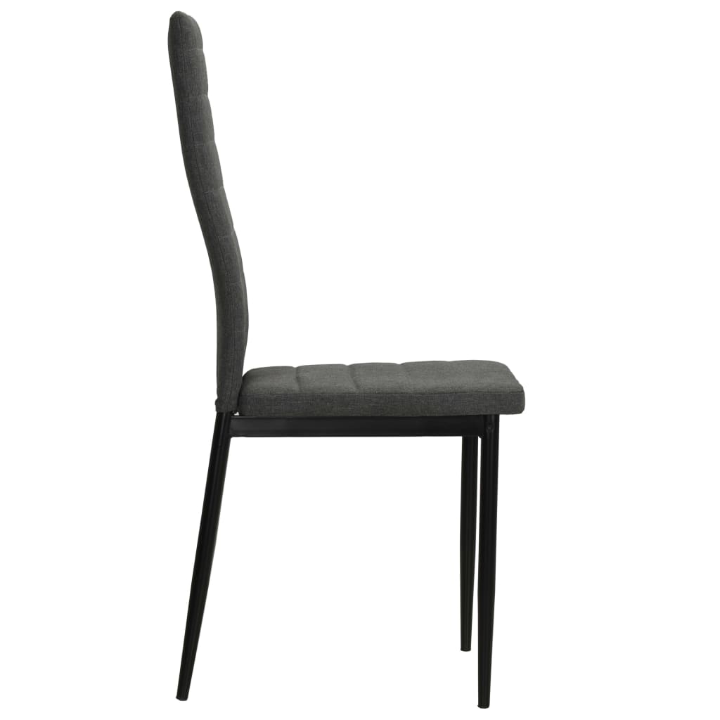 Eetkamerstoelen 2 st stof