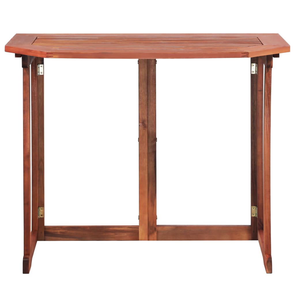 Table bistro 90x50x75 cm bois d'acacia massif