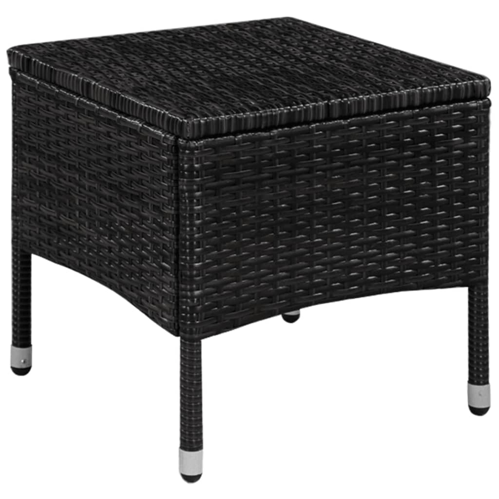 3-delige Bistroset poly rattan