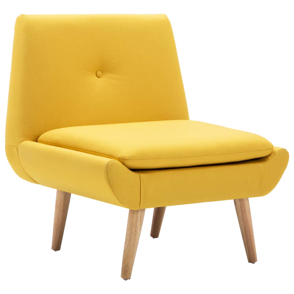 Fauteuil stof geel