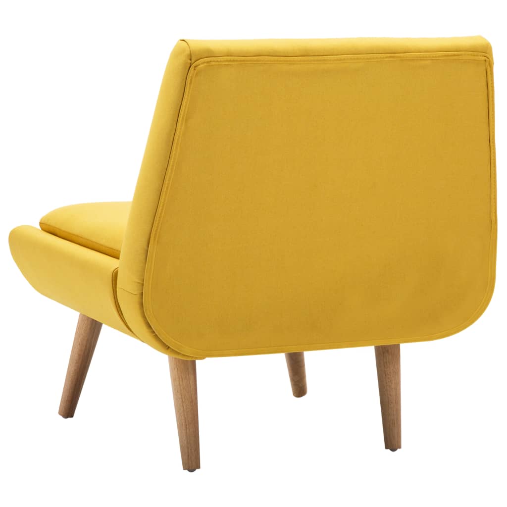 Fauteuil stof geel