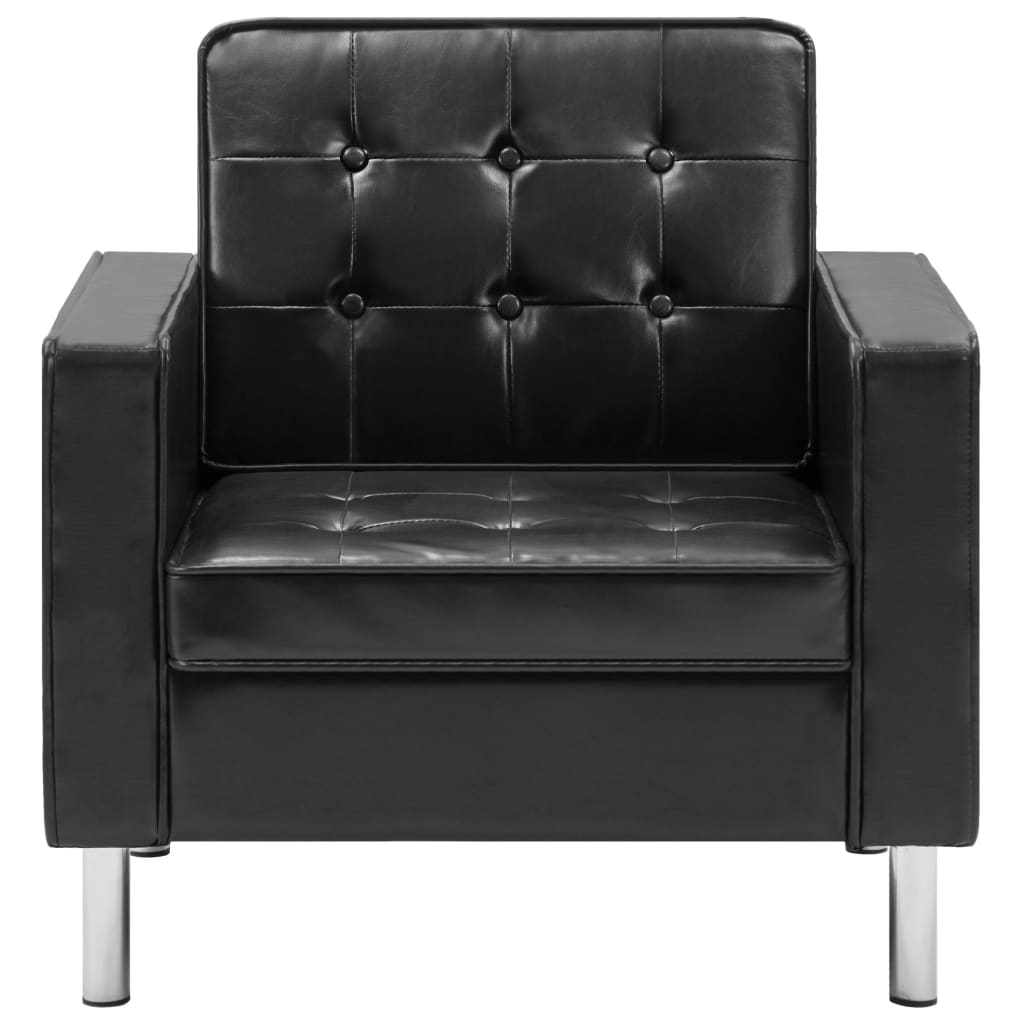 Fauteuil en simili cuir