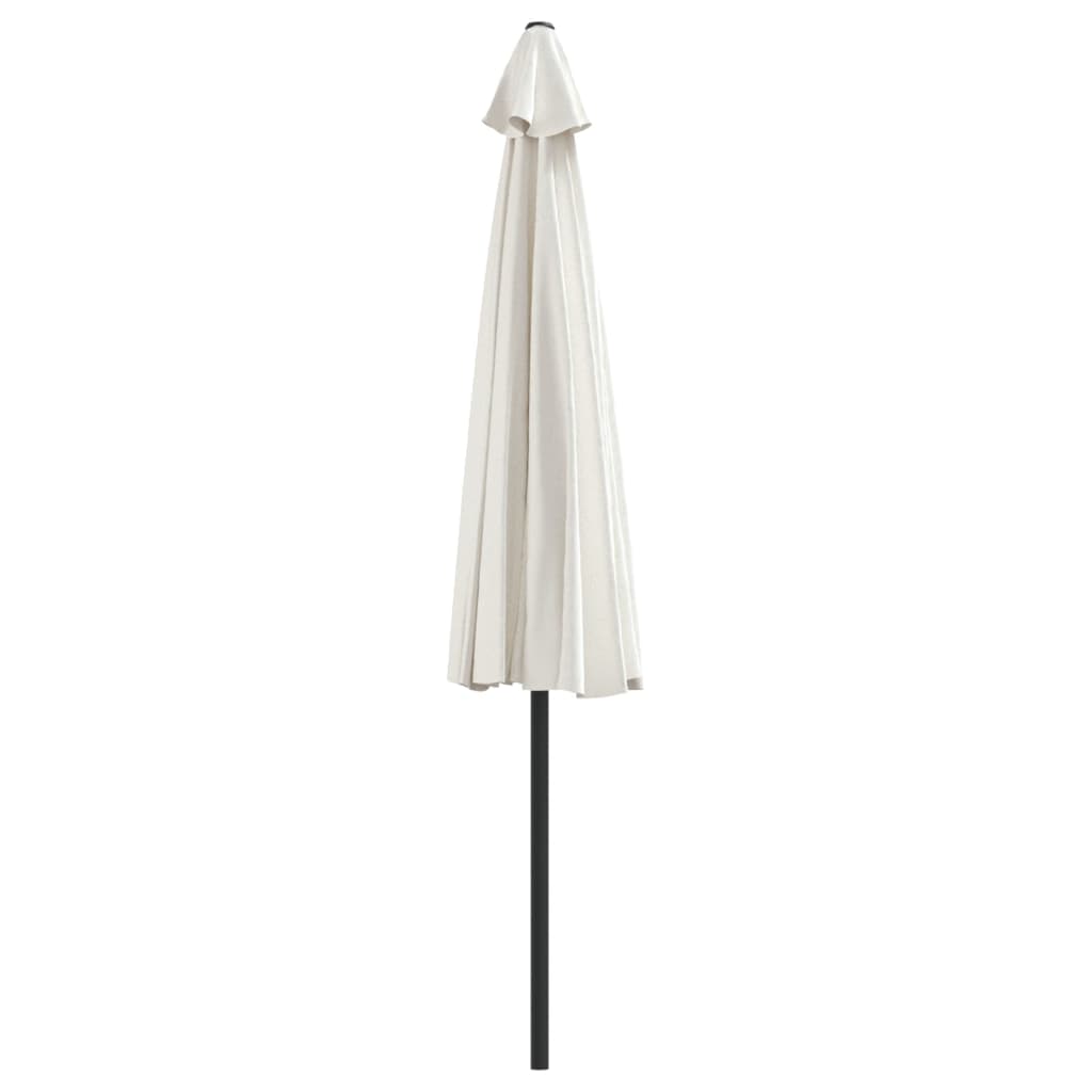 Balkonparasol half met aluminium paal 270x144 cm